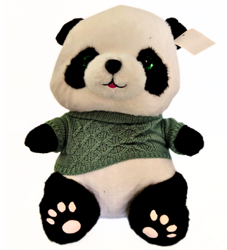 Jucărie de pluș Panda cu Hainuță B0979 foto