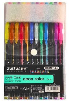 Set pixuri Neon colorate 24 buc. B0257 foto