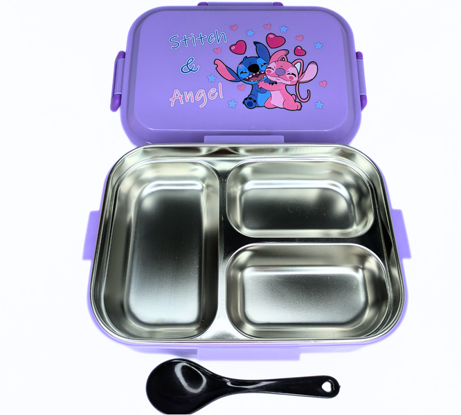 LUNCH BOX STICE - TREI COMPARTIMENTE C0185 foto